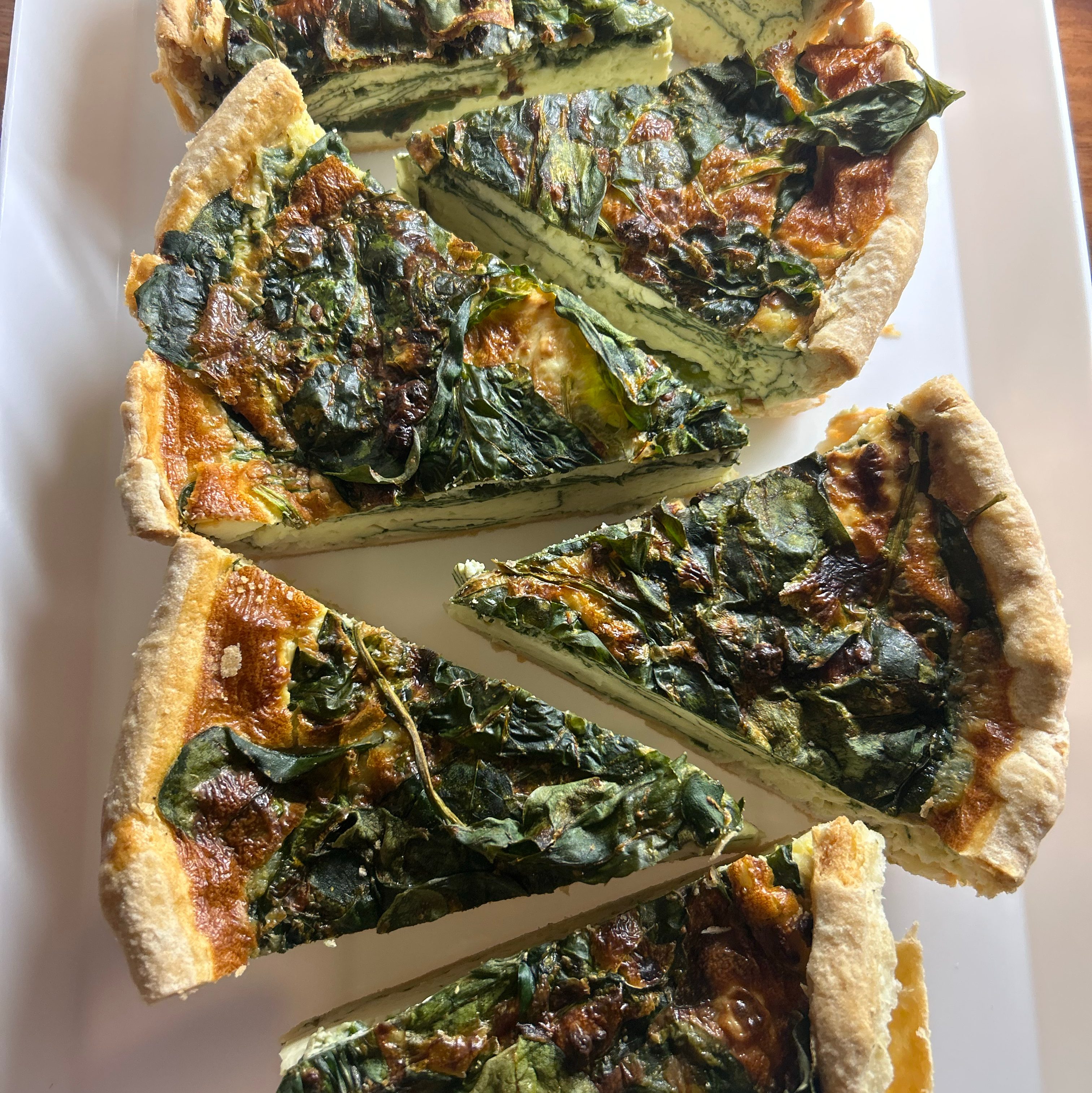 Whole 9” Quiche.