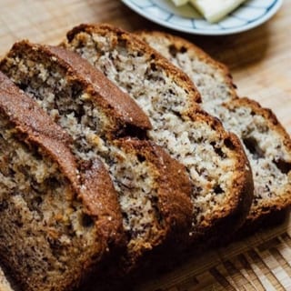 Poi Banana Bread (slice)