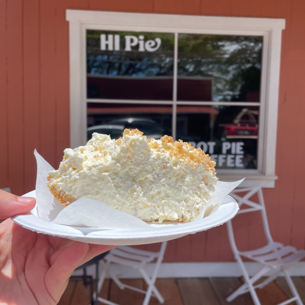 Pineapple Cream Pie "Eleanor" (slice)