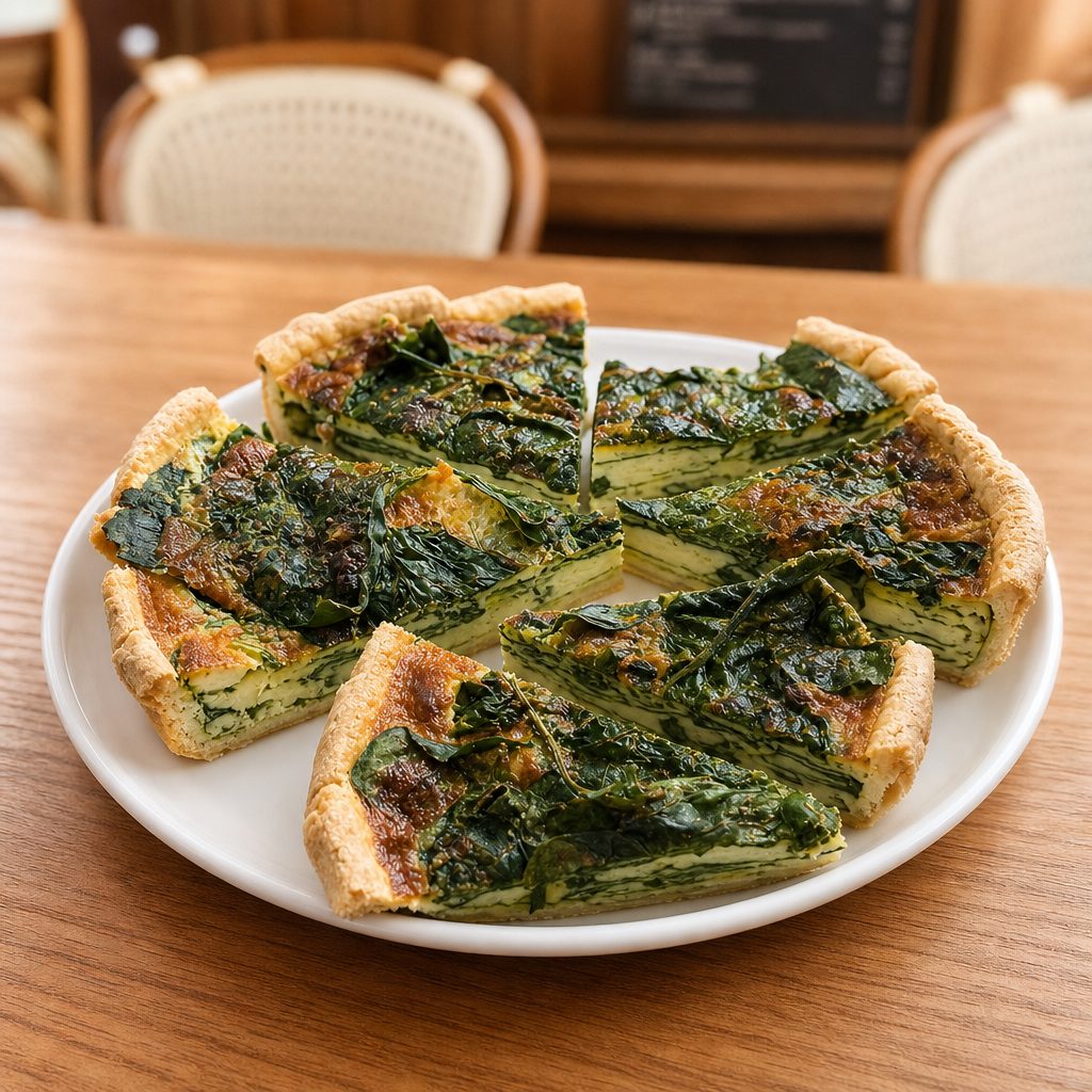Whole 9” Quiche.