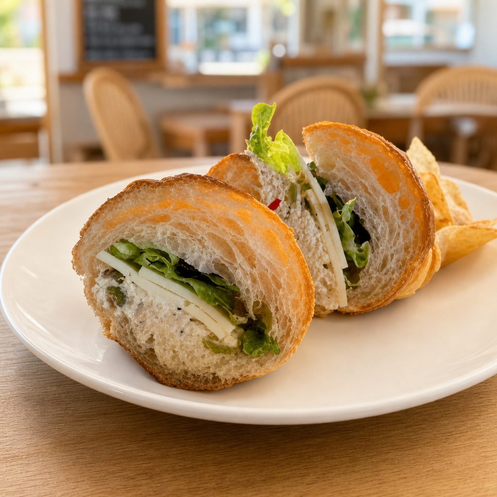 The Dilla - Chicken Salad Croissant.